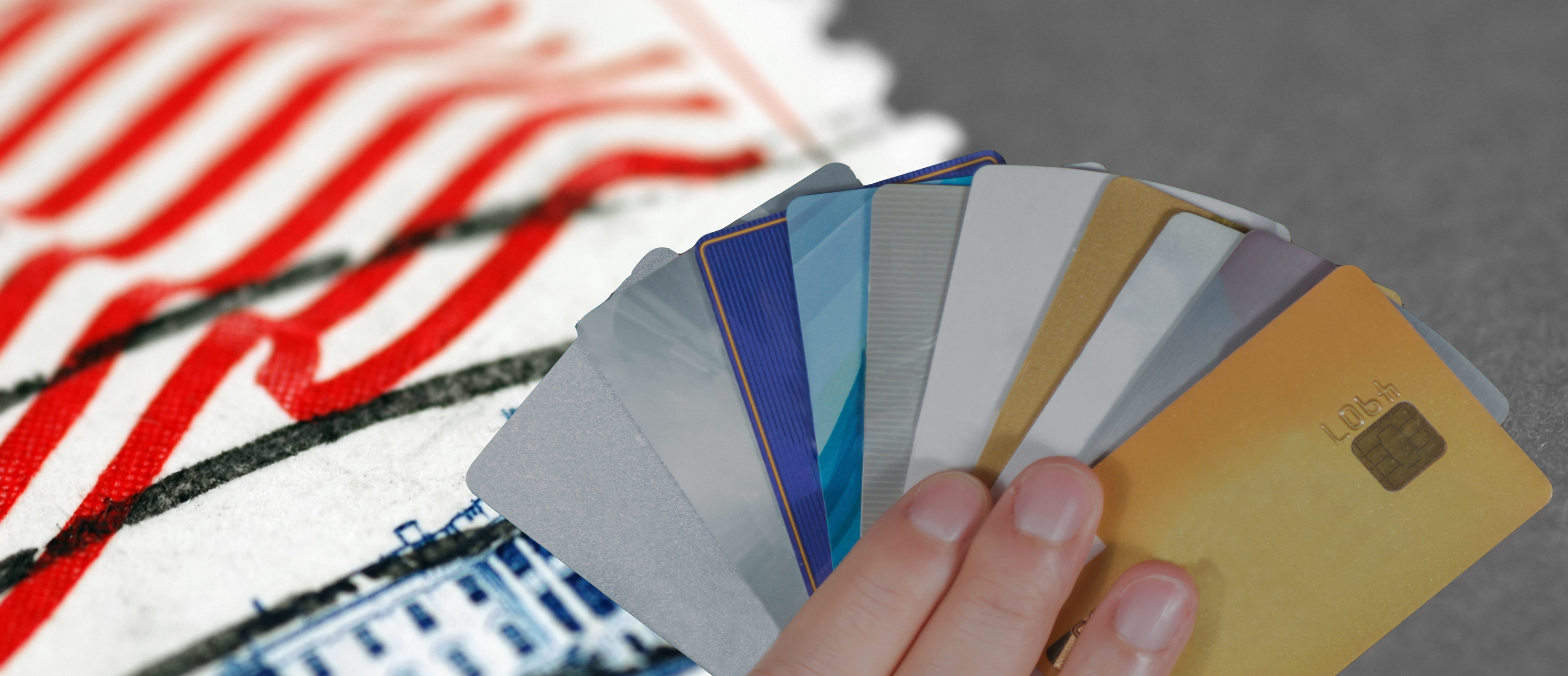 Us stamp credit cards