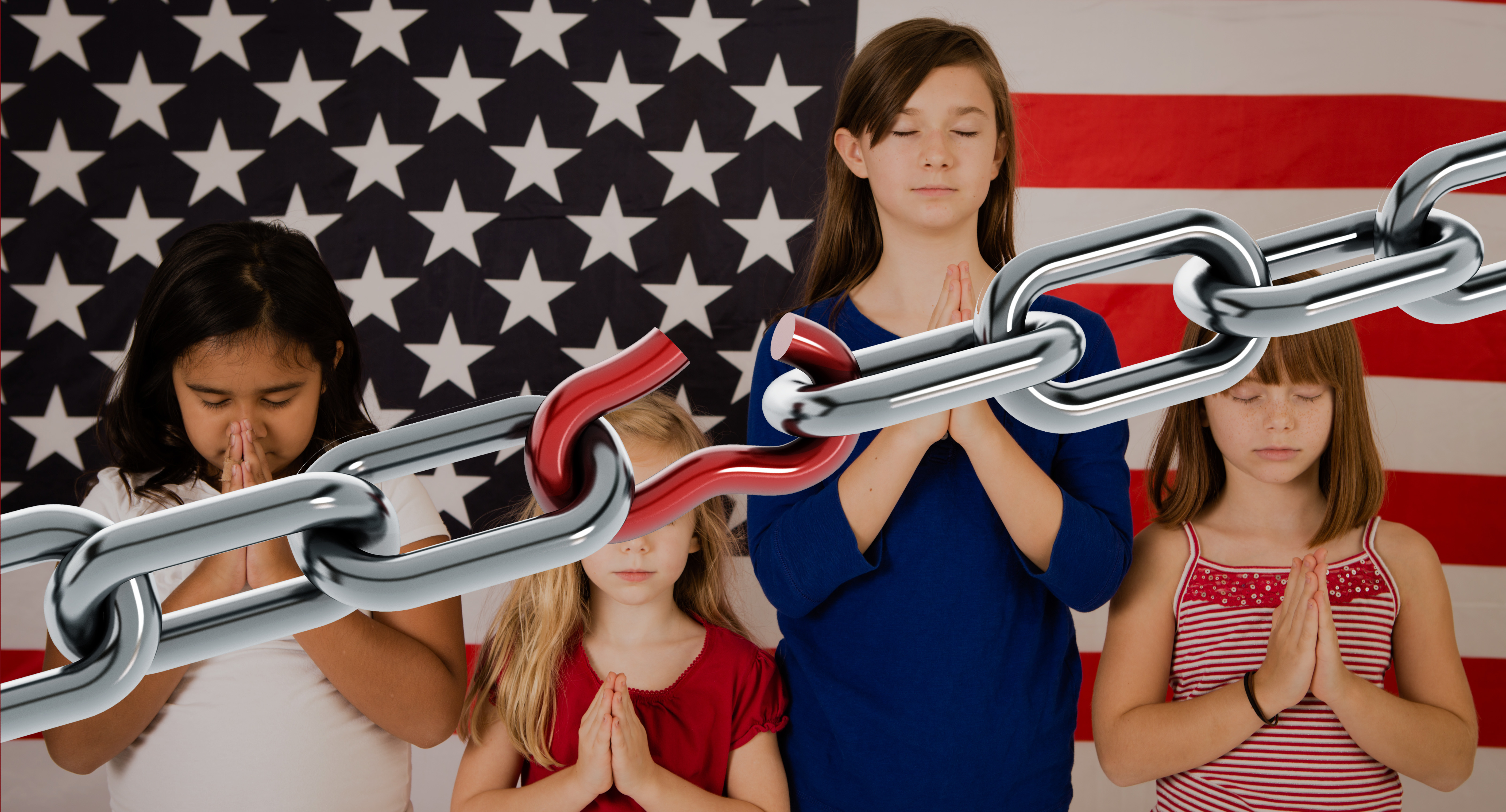 American liberty chained
