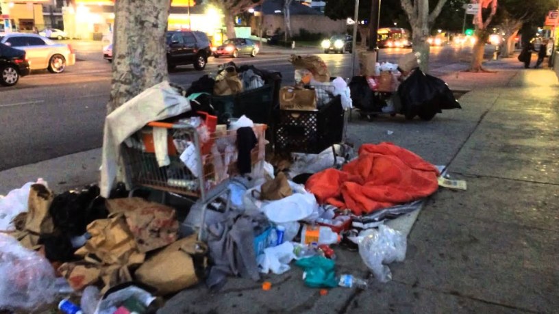 Homeless on the streets