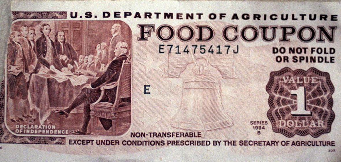 Food stamp coupon