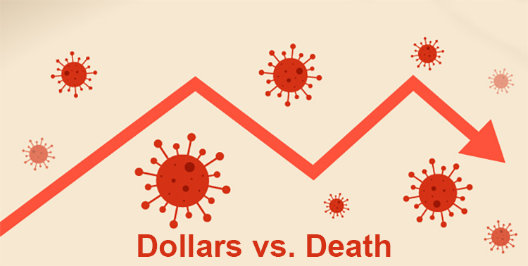 Dollars vs death copy