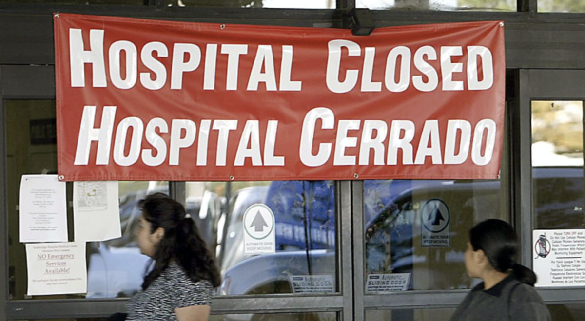 Hospital closed