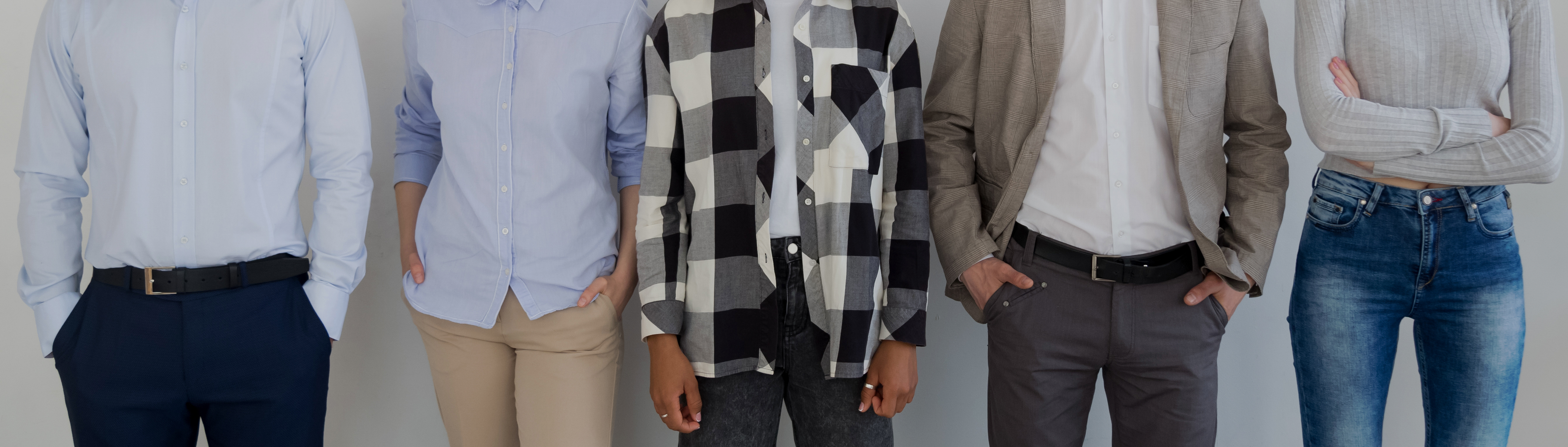 People torso standing