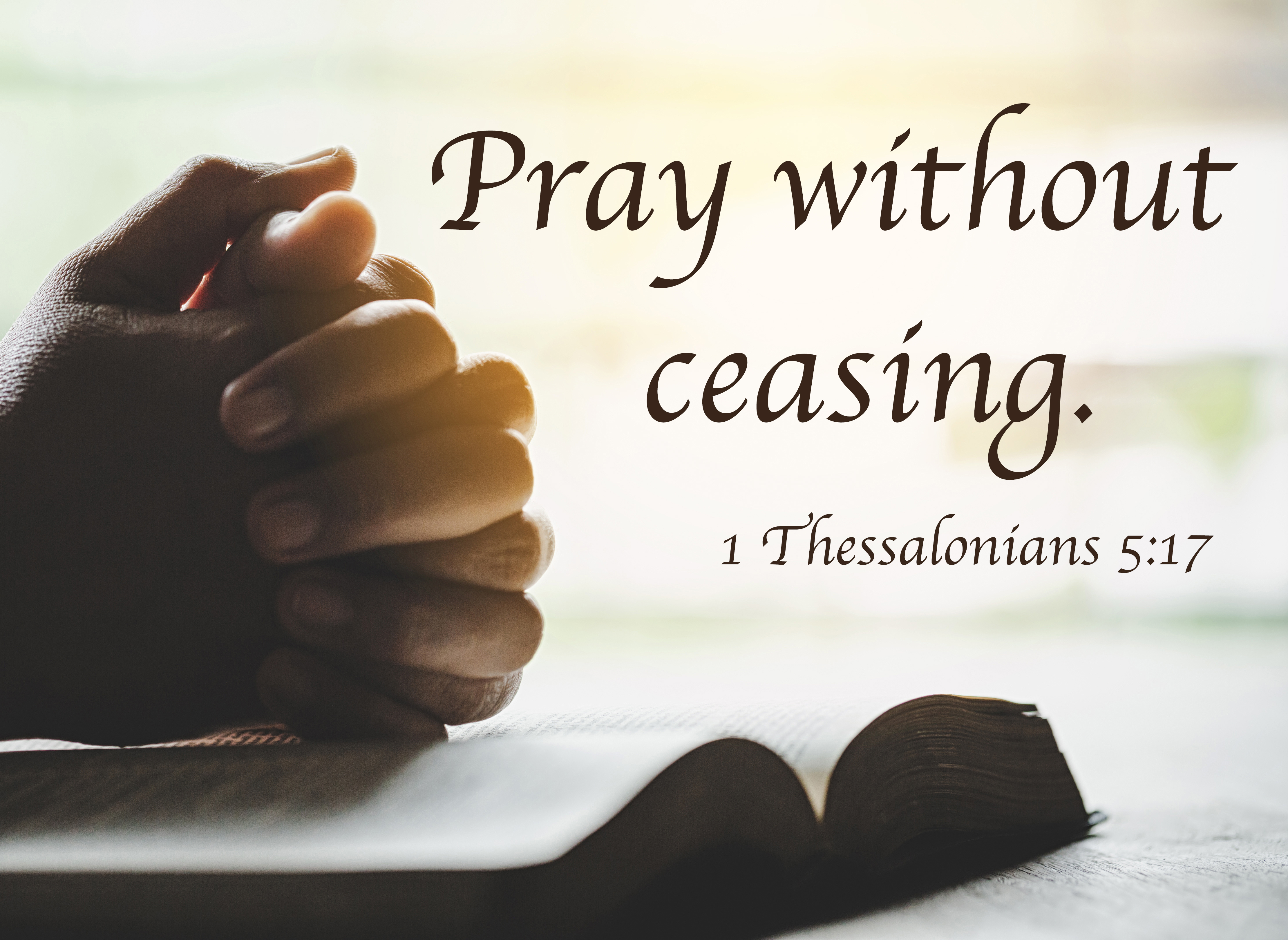 Pray Without Ceasing for America