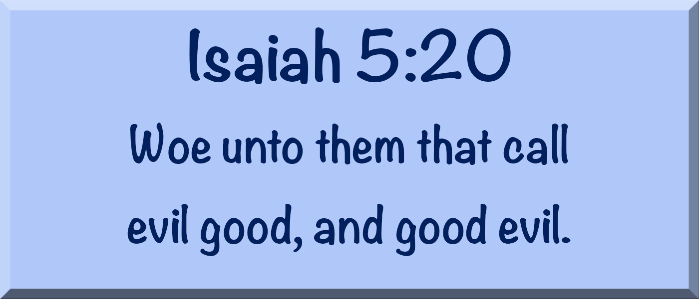 Isaiah 5 20