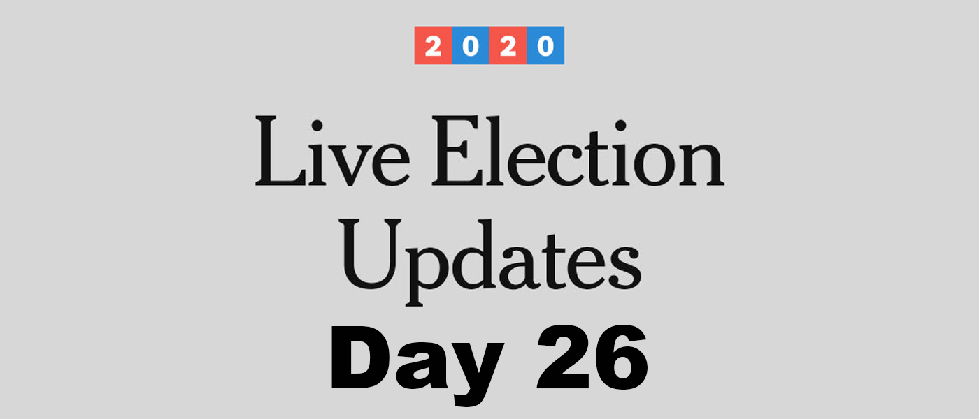 Live election updates day 26