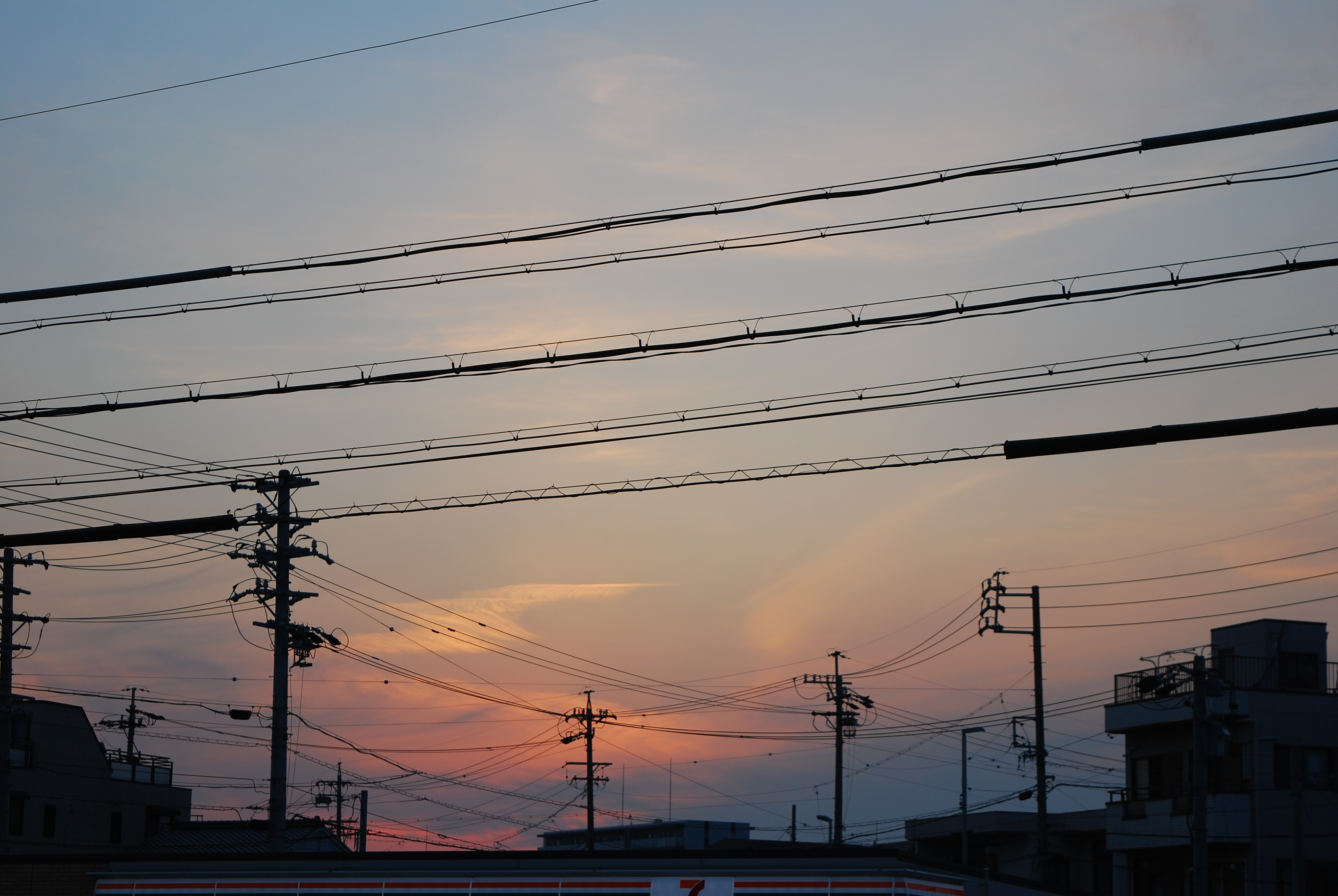 Power lines blackout brownout