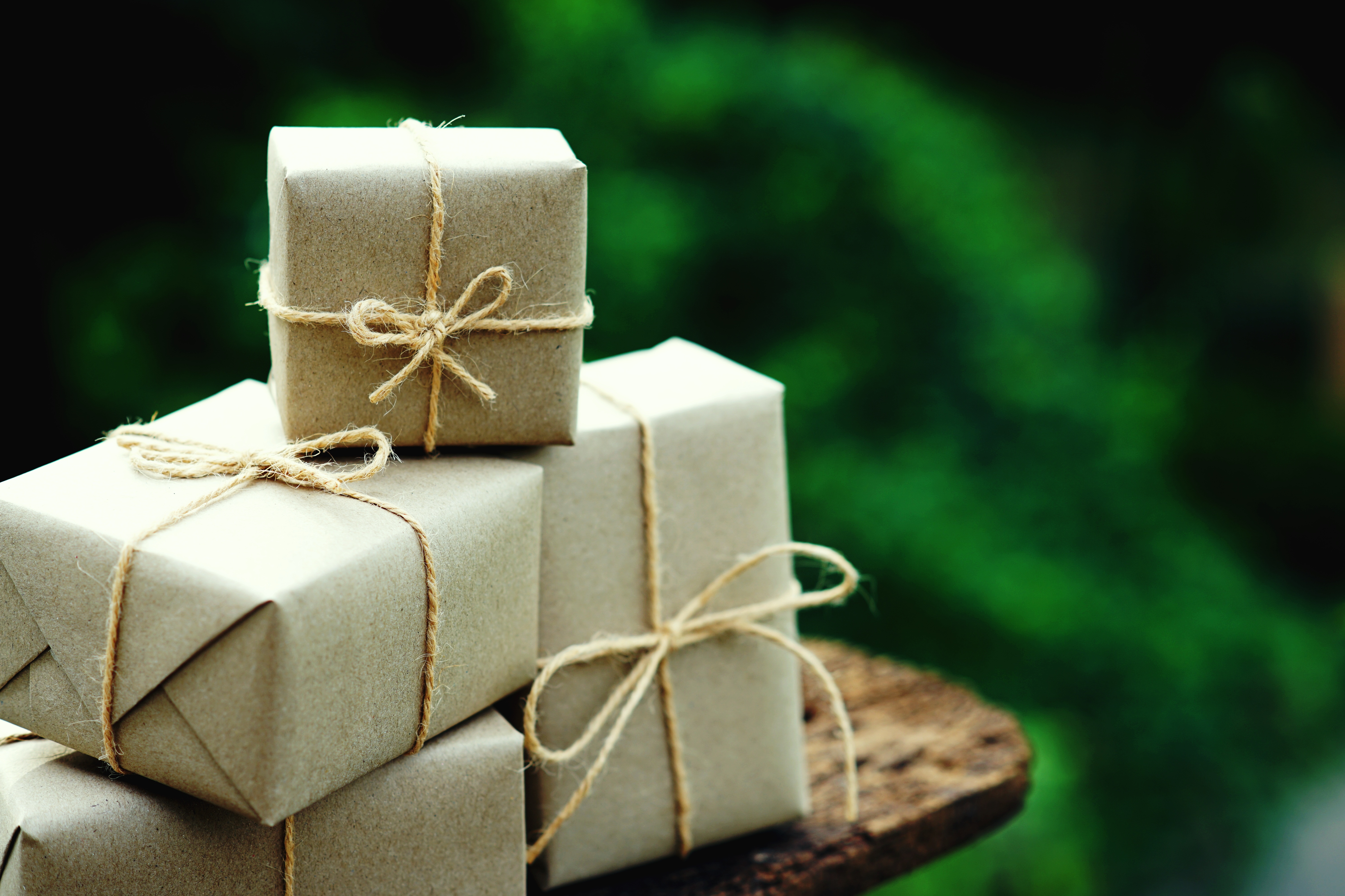 Wrapped parcels