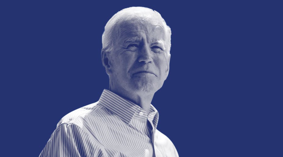Biden all blue