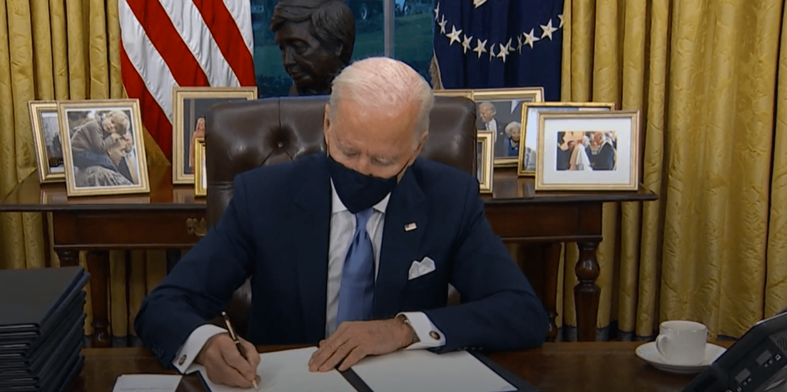 Biden signs executive order