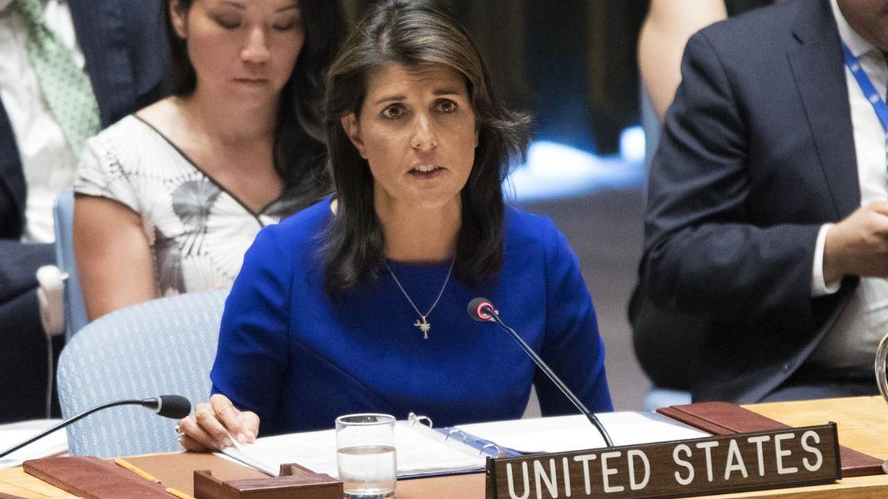 Nikki haley at un