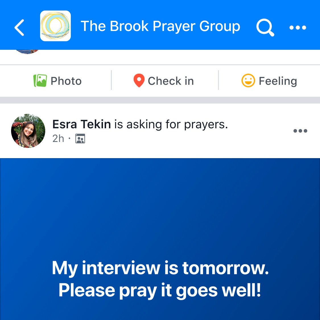 Facebook's Prayer Tool