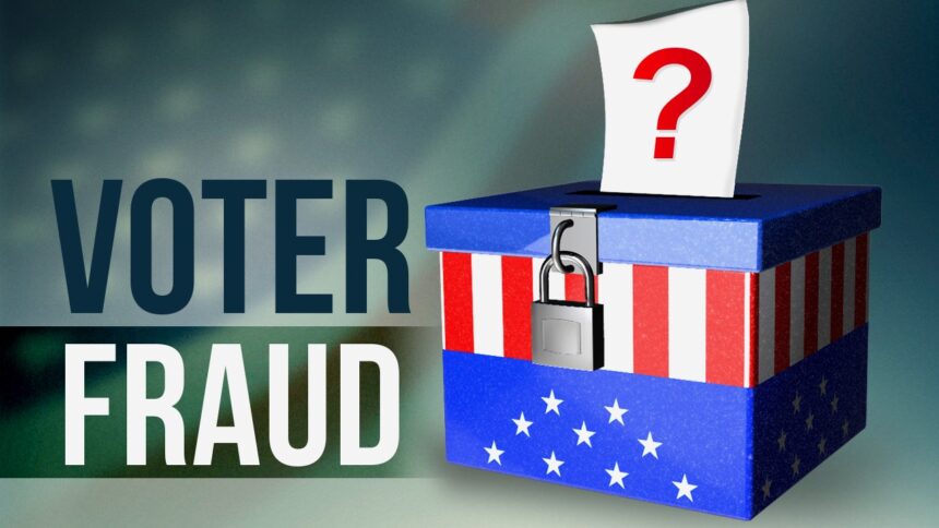 Voter fraud graphic