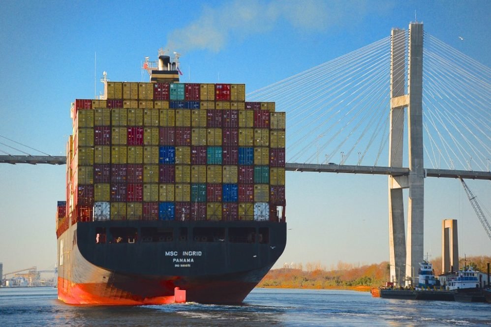 Container ship panama