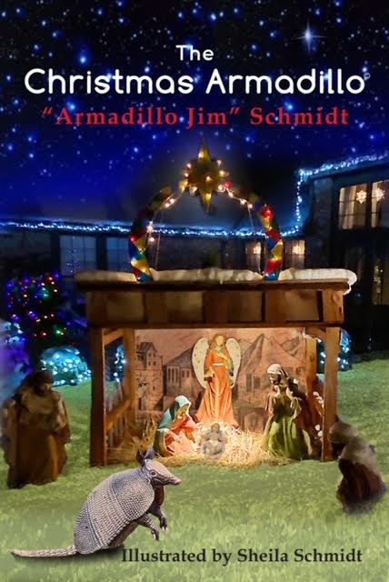 Christmas armadillo book cover