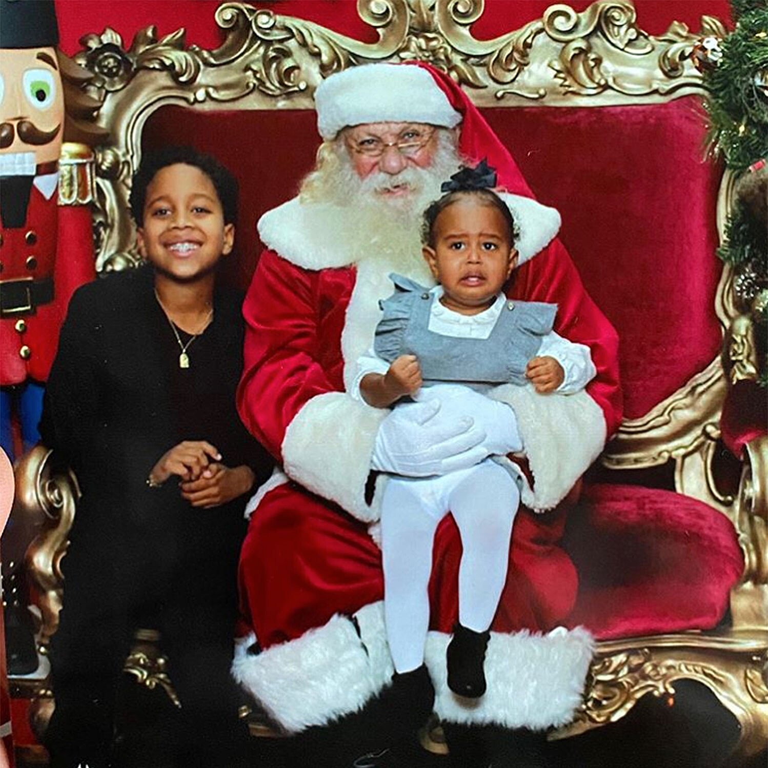 Kids meet santa