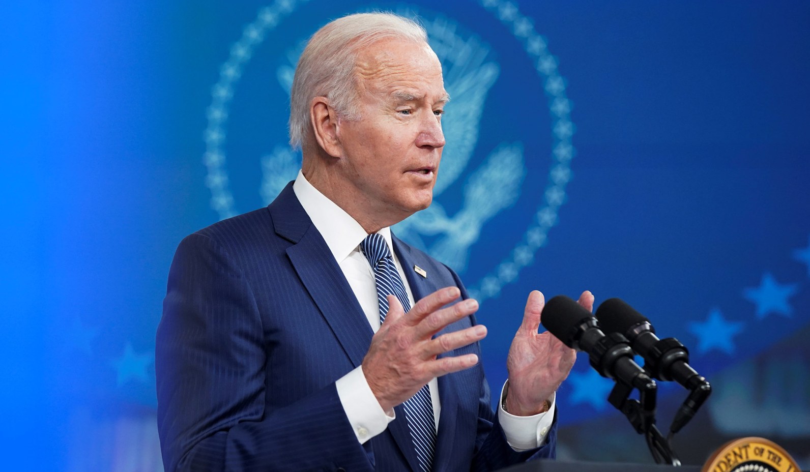 Joe biden explains white house