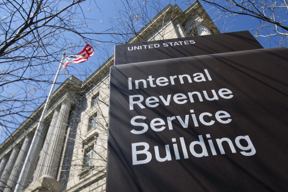 Irs building sign