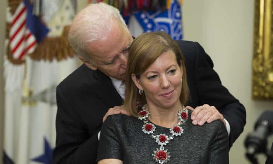 Bidens inappropriate touching
