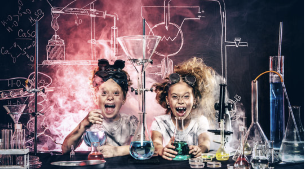Kids lab experiment explosion