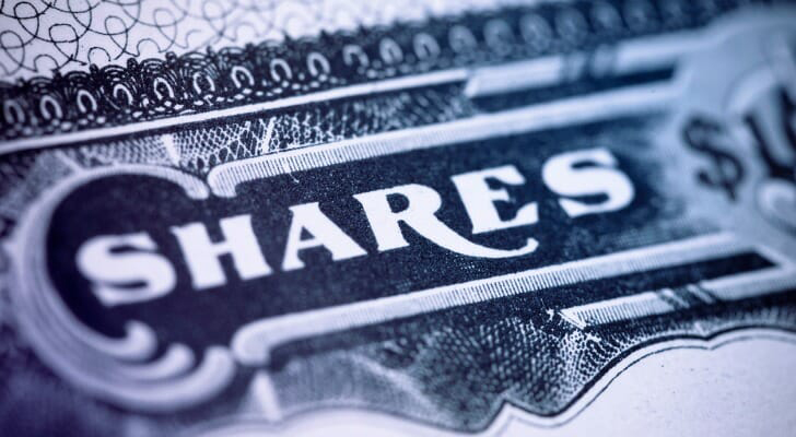 Stock certificate corner