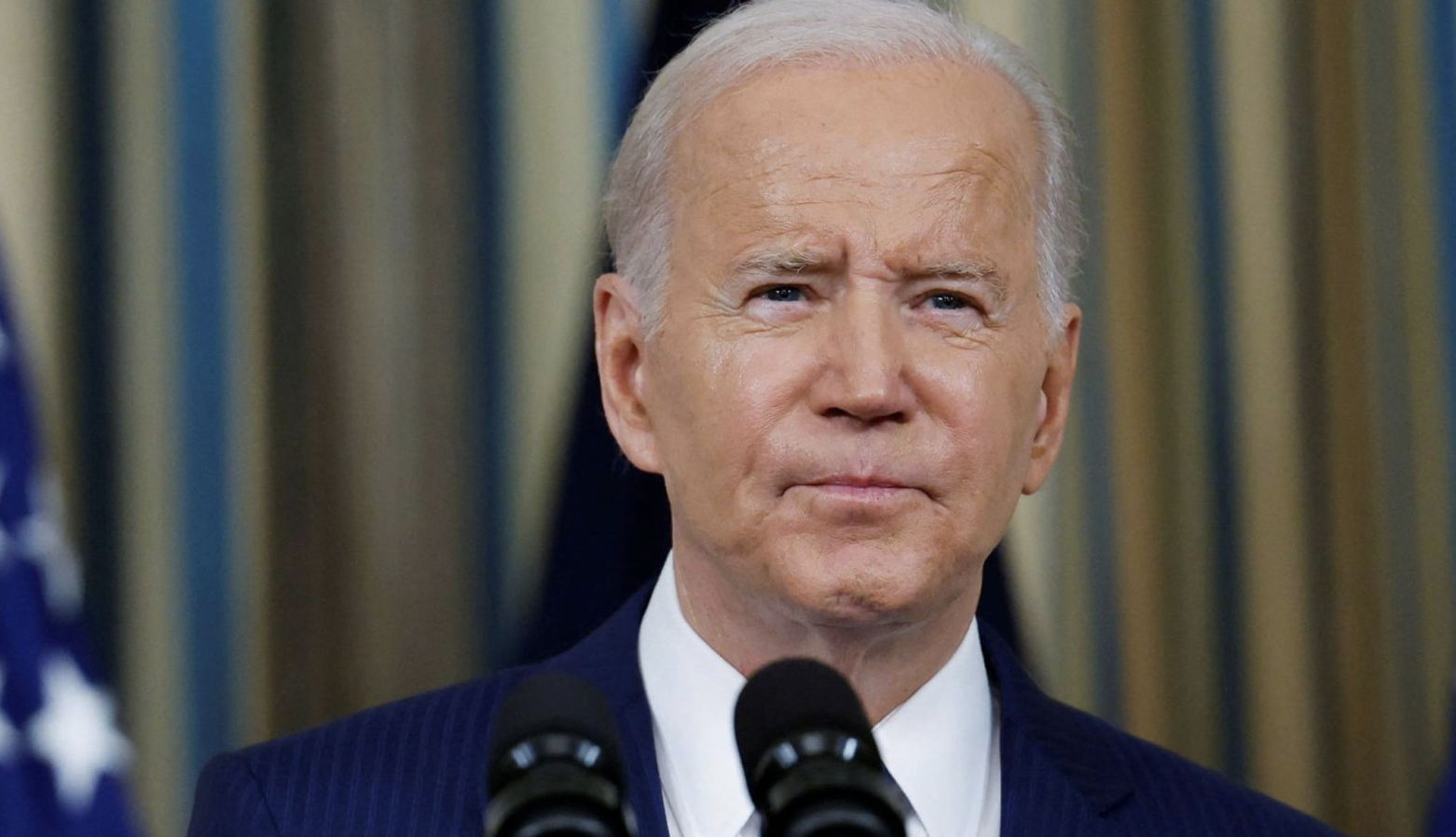 Biden small smirk