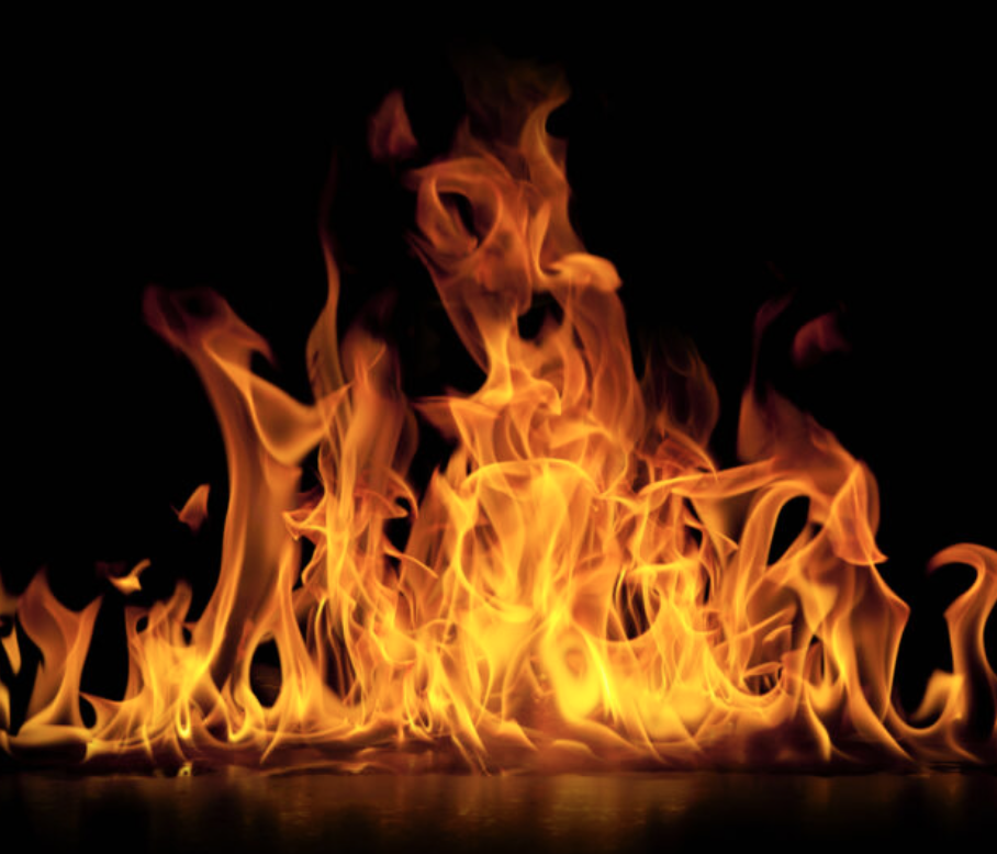 Fire flames