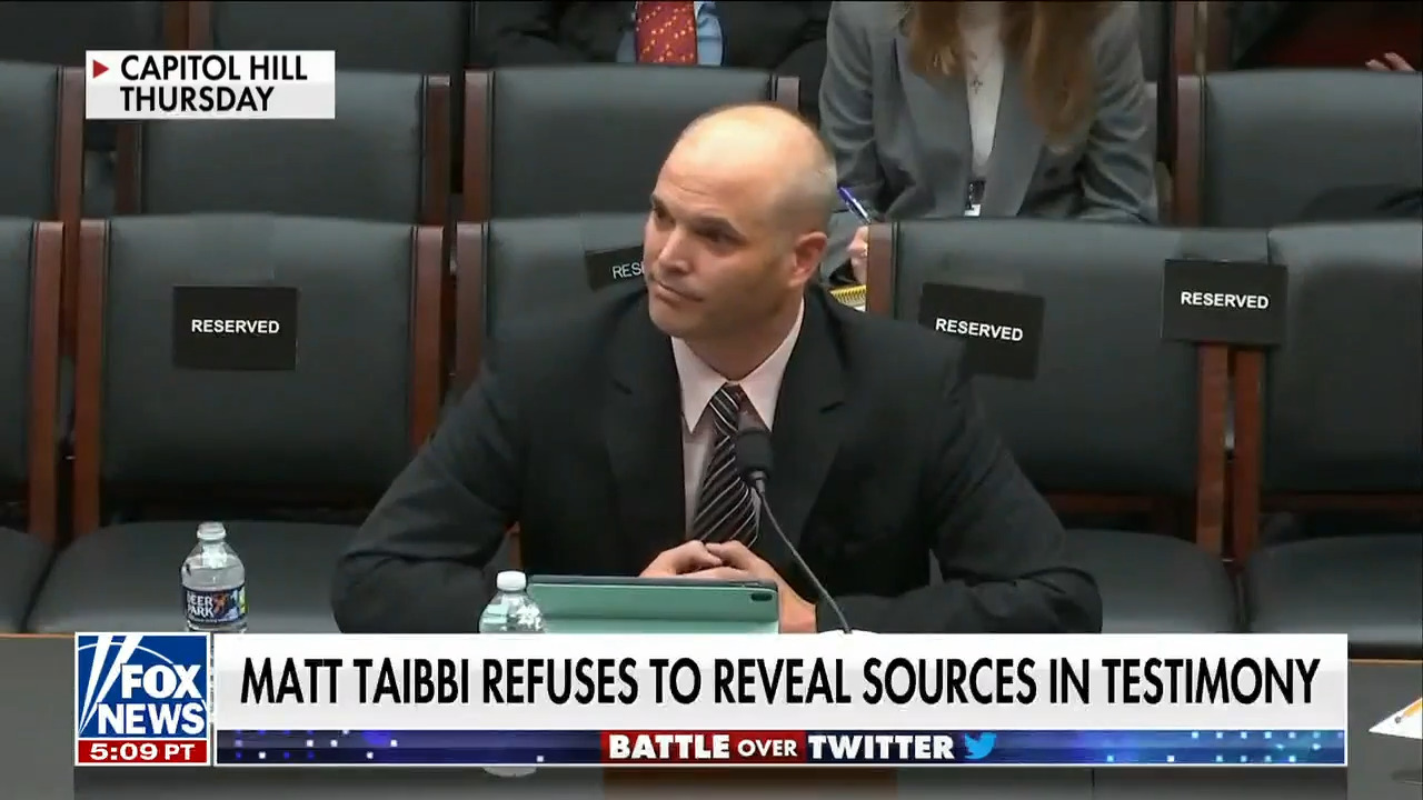 Matt taibbi testifies before congress