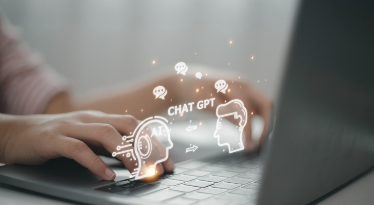Laptop with chatgpt