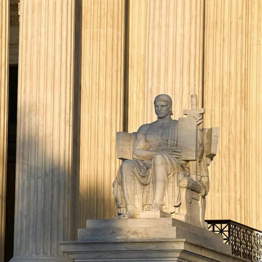 Section of the supreme court bldg.