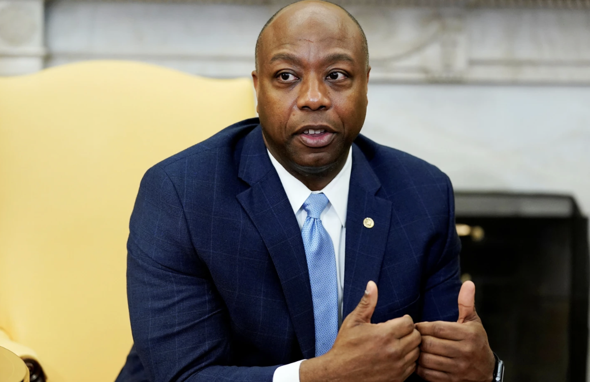Tim scott r sc at the white house