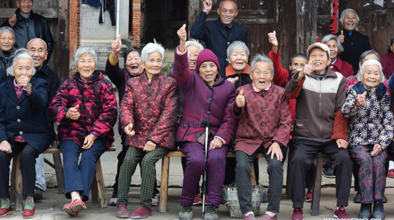 Aging chinese population