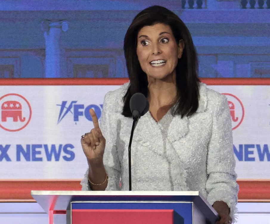 Nikki haley at rep debate