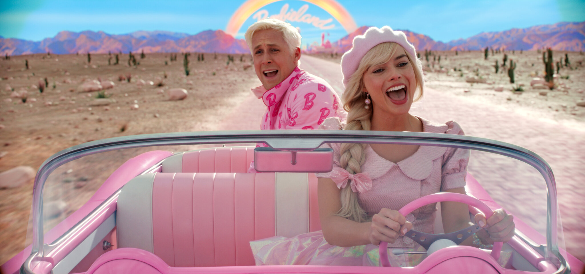 Barbie movie shot