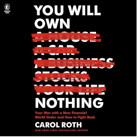Carol roth book cover you will own nothing