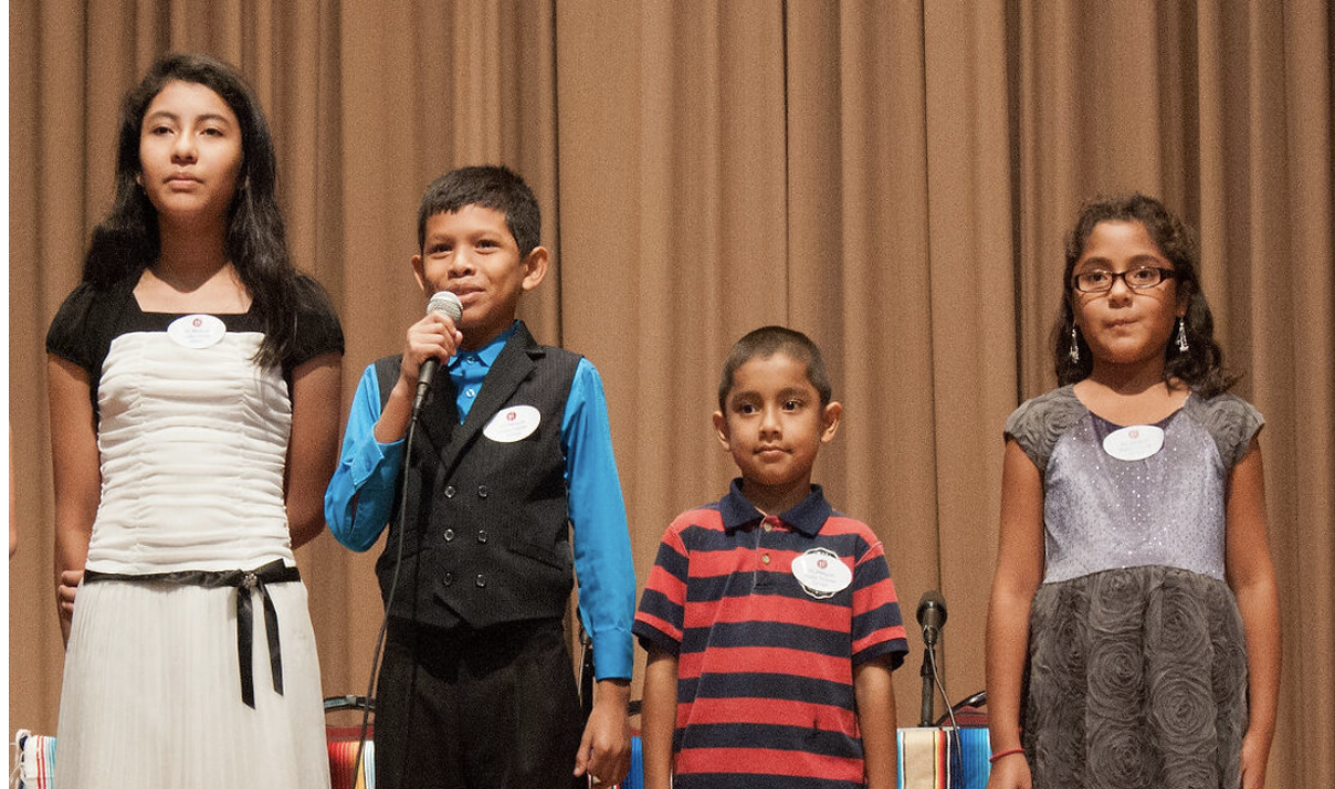 Hispanic school children