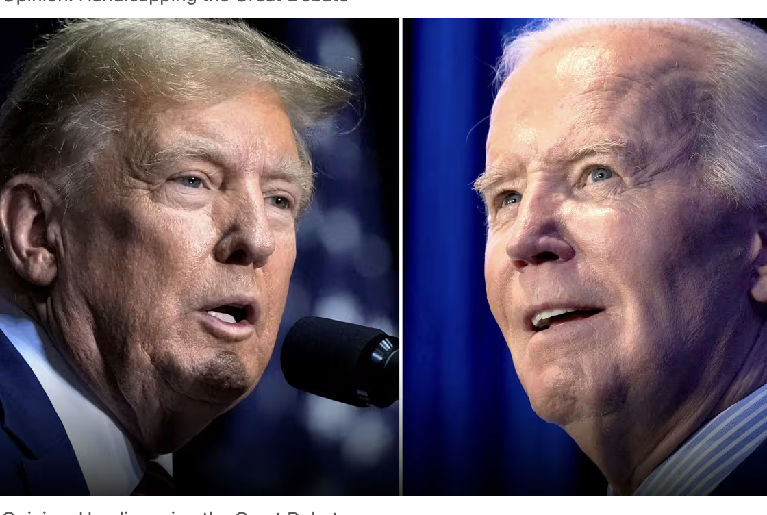 Trump biden side by side