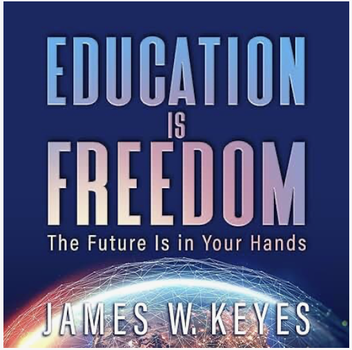 Book cover education is freedom