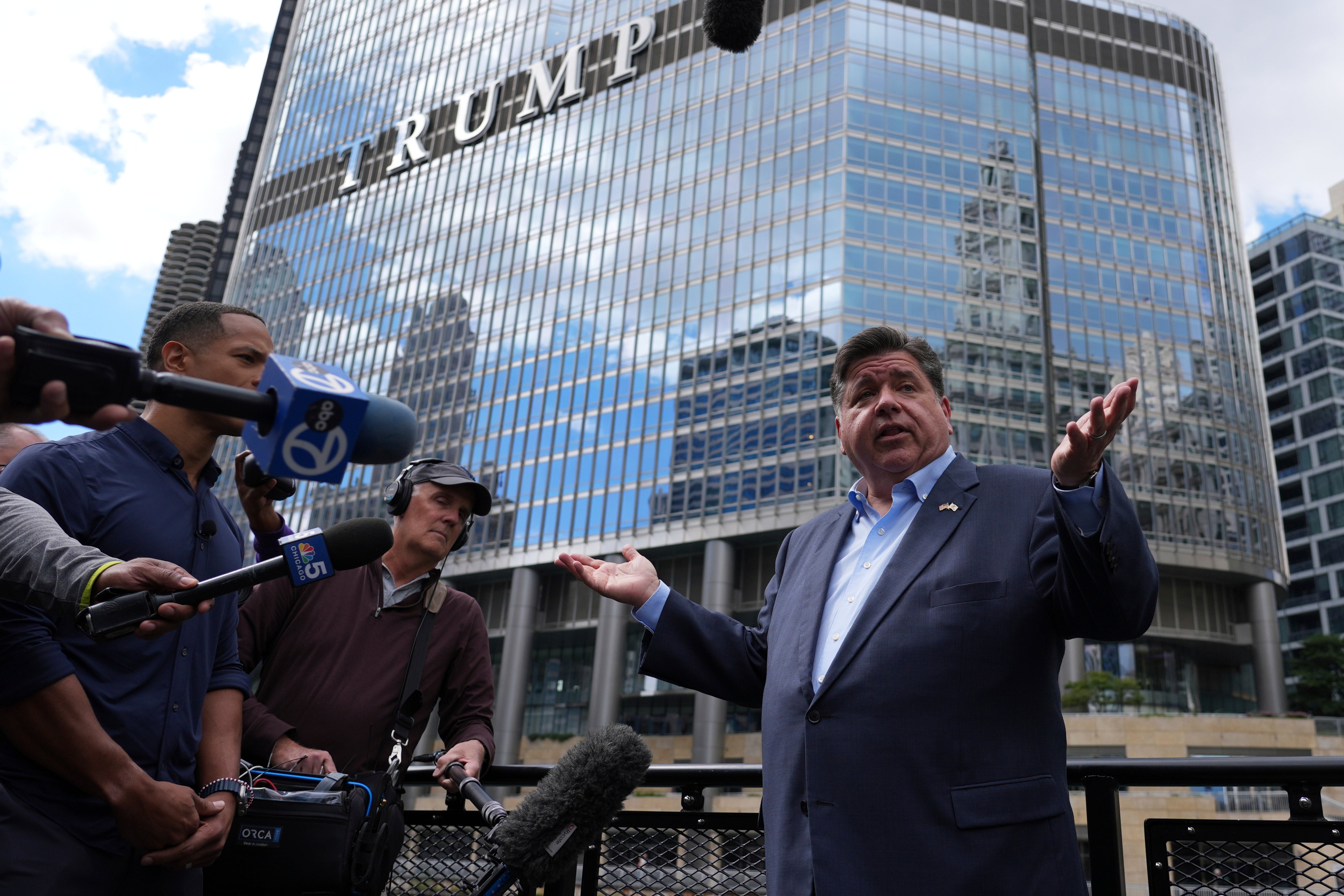 Trump chicago gov. pritsker