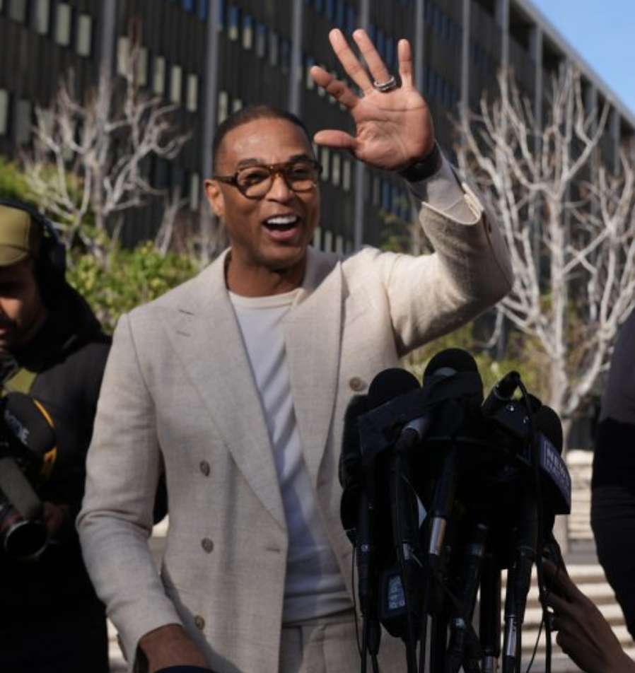 Don lemon outside chruch