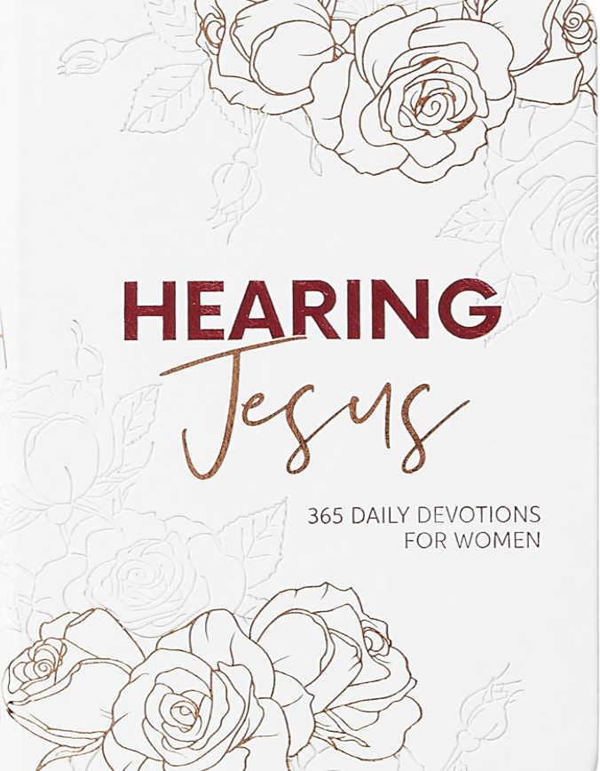 Book cover hearing jesus