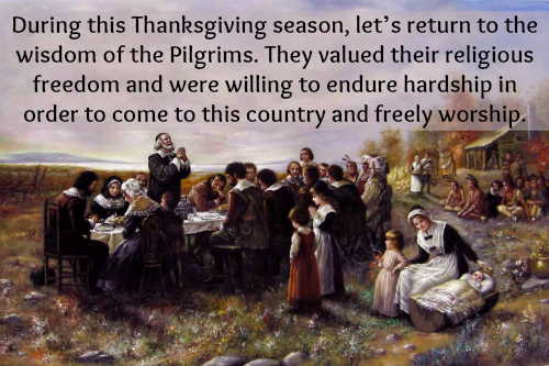 Pilgrims thanksgiving