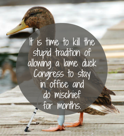 Lameduck congress