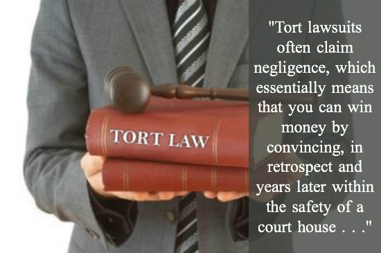 Tort lawsuits