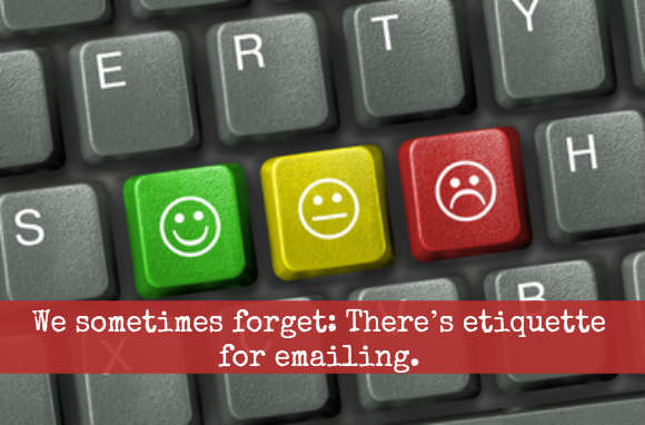 Email etiquette