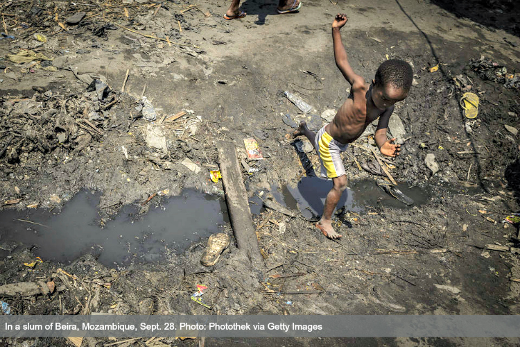 Beira slum