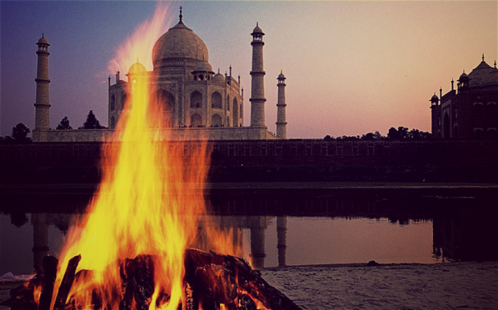 Funeral pyre