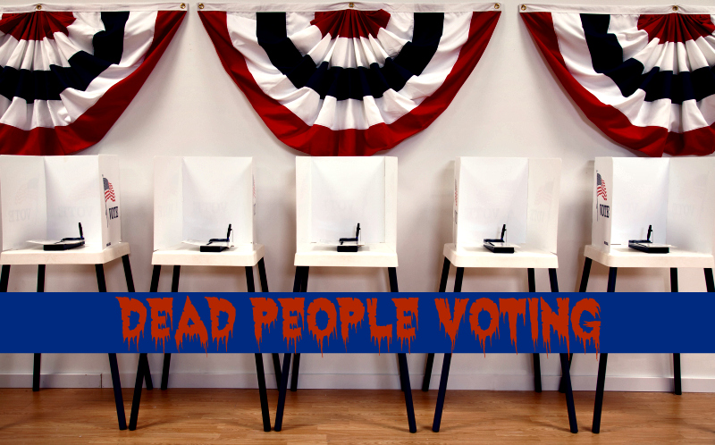 Dead people voting