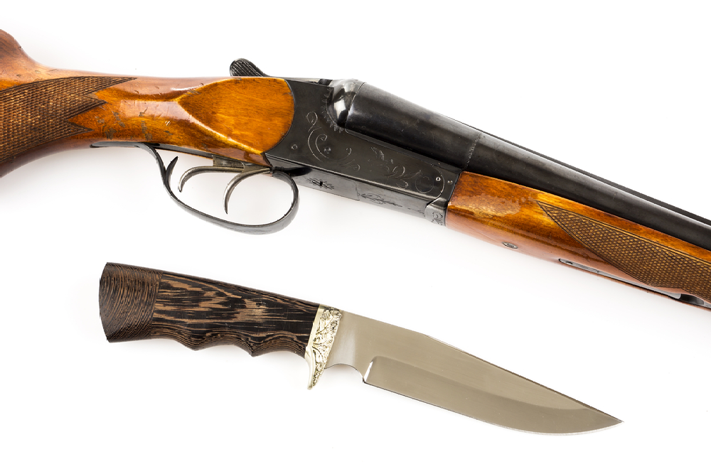 Rifle knife