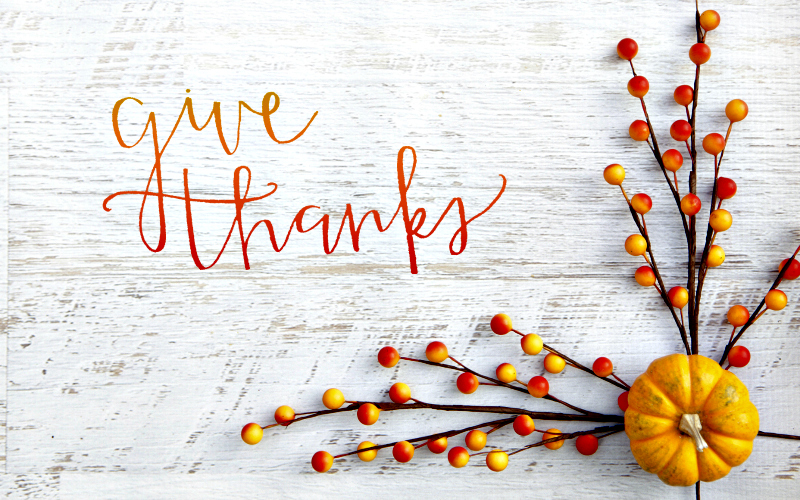 Give thanks
